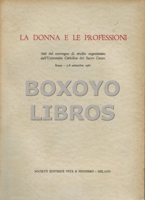 La donna e le professioni