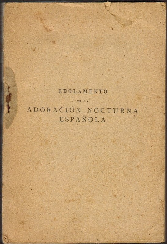 Reglamento de la Adoración nocturna española