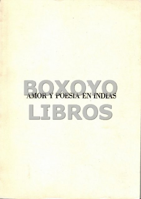 Amor y poesía en Indias... Discursos leidos en la Real Academia  Extremeña con motivo del ingreso de D. García Durán Muñoz