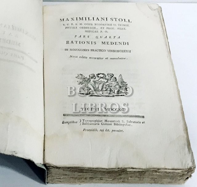 Maximiliani Stoll: Rationis medendi in nosocomio practico vindobonensi. Pars Quarta