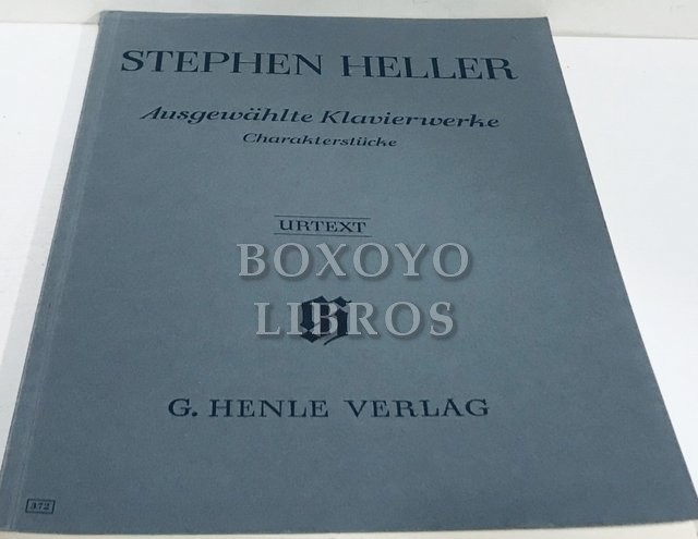 Ausgewählte Klavierwerke Charakterstücke. Nach autographen und den erstausgaben herausgegeben von Ursula Kersten. Fingersatz von Hans-Martin Theopold