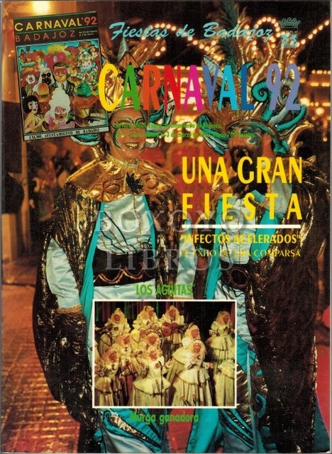 Fiestas de Badajoz. Carnaval 92. Una gran fiesta