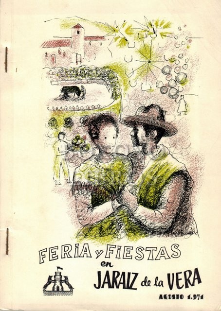 Feria y Fiestas en Jaraiz de la Vera. Agosto 1971