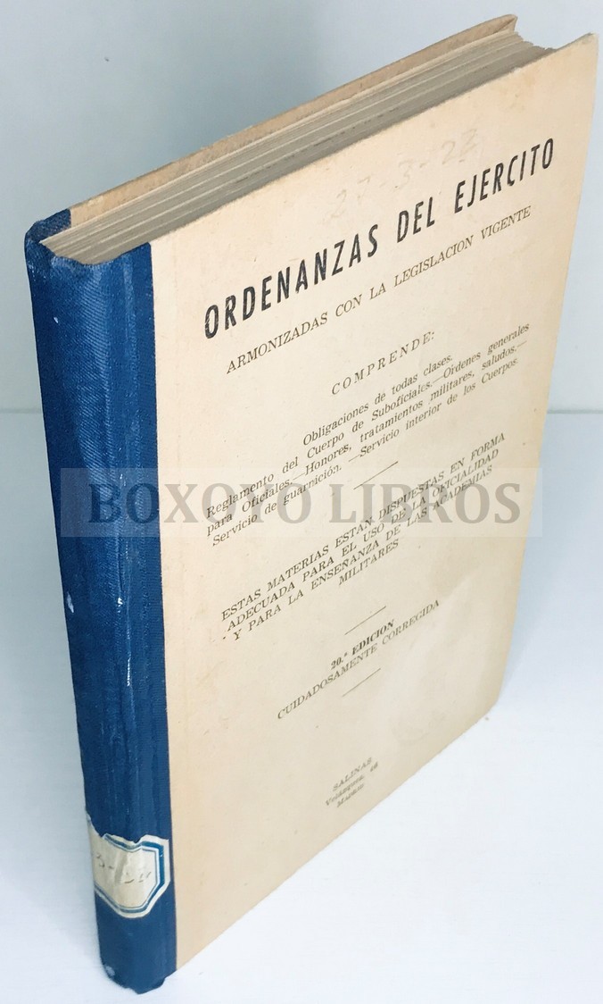 Ordenanzas del ejército