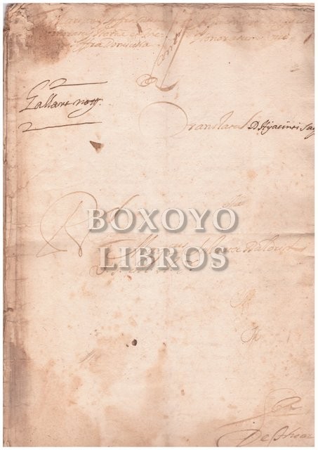 Capitulaciones matrimoniales entre Jacinto Sÿs Bergada y Maria Jofre
