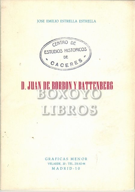 D. Juan de Borbón y Battenberg
