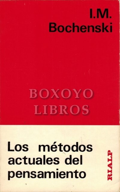 Los métodos actuales de pensamiento