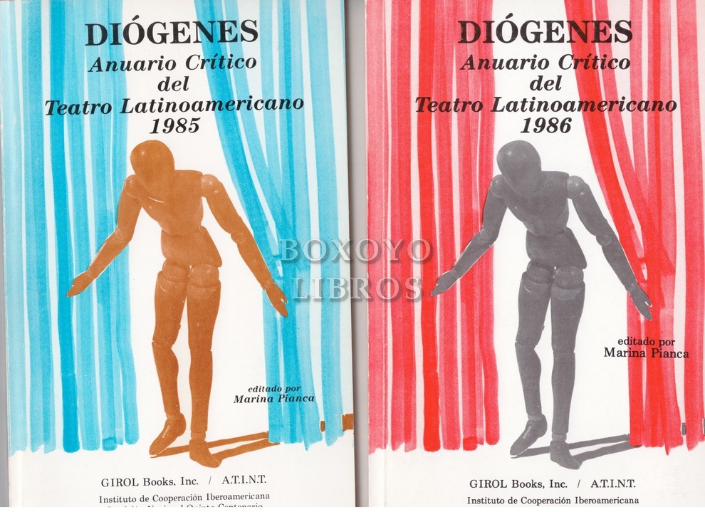 DIÓGENES. Anuario crítico del teatro latinoamericano. Vols. I y II (1985-1986)