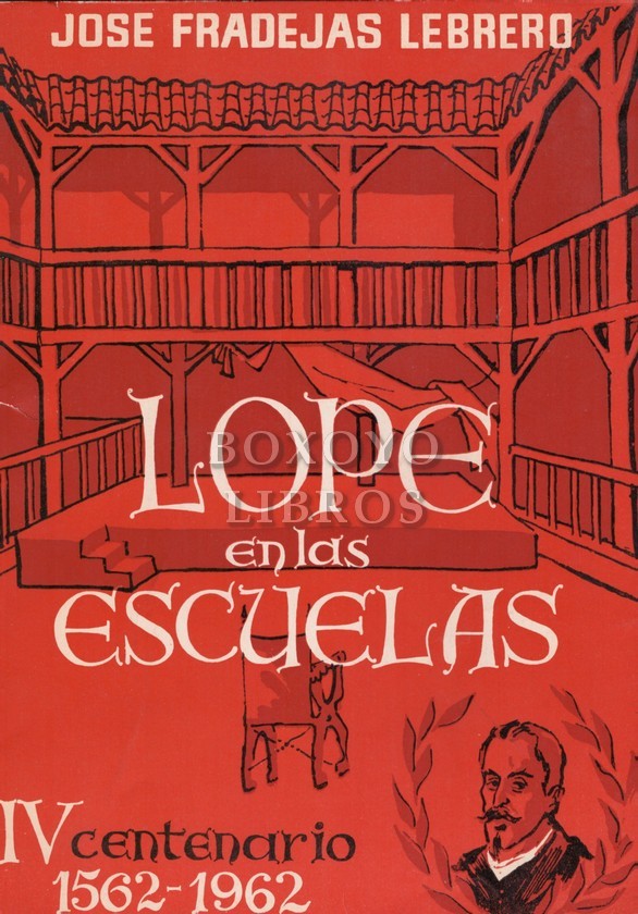Lope en las escuelas. Dibujos de Juan David Cobo.