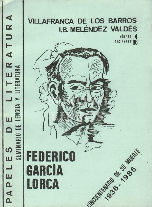 Federico García Lorca. En el cincuentenario de su muerte (1936-1986). Presentación de José Correa Sánchez
