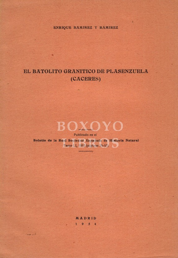 El batolito granítico de Plasenzuela (Cáceres)