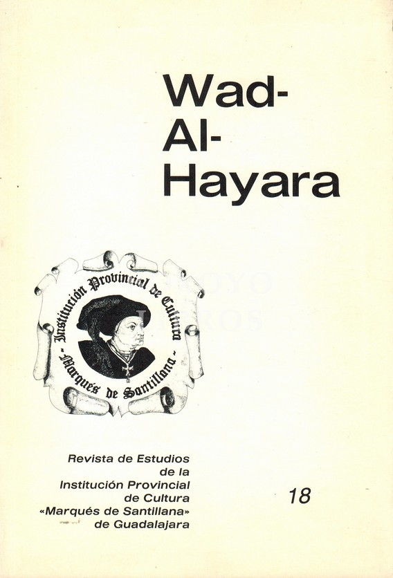 Wad-Al-Hayara 18. Revista de Estudios de Guadalajara