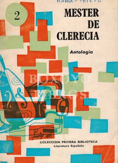 Mester de Clerecía. Colección Primera Biblioteca. Literatura española 2