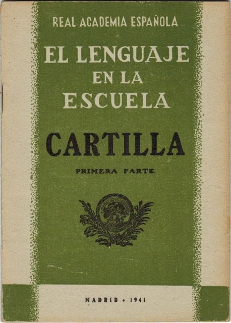 El lenguaje en la escuela. Cartilla. Primera parte
