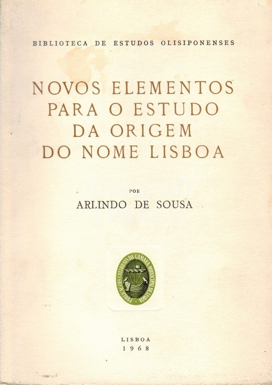 Novos elementos para o estudo da origem do nome Lisboa