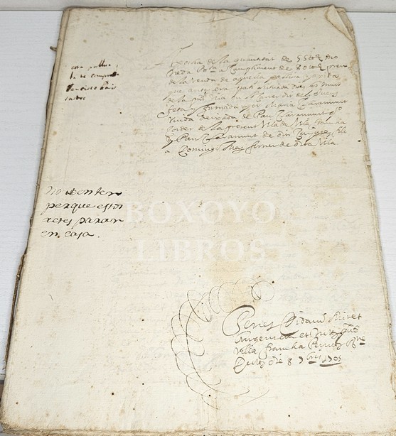 Venta de un pajar en Villafranca