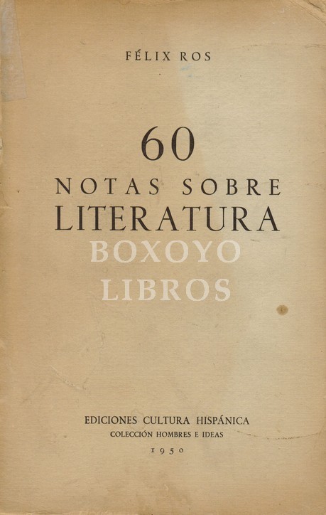 60 notas sobre literatura