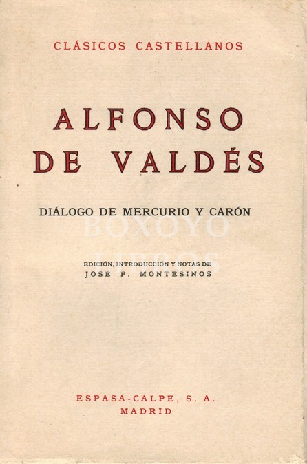 Diálogo de Mercurio y Carón