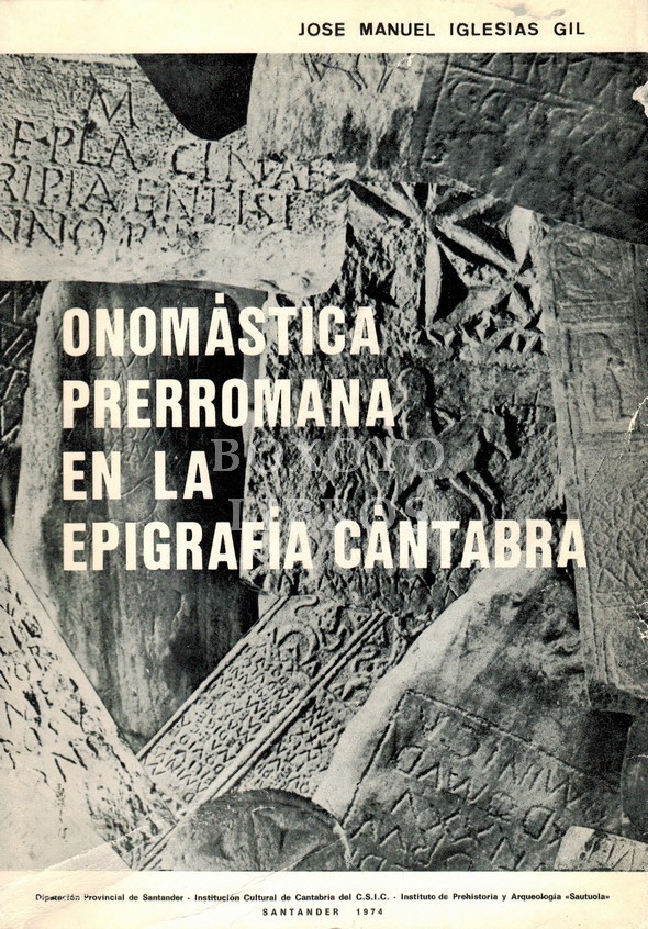 Onomástica prerromana en la epigrafía cántabra
