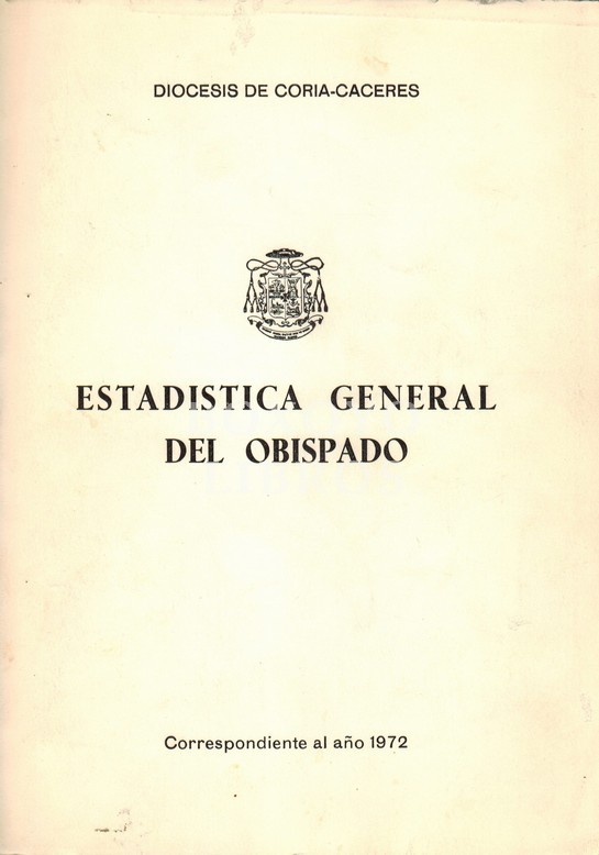 Estadística General del Obispado