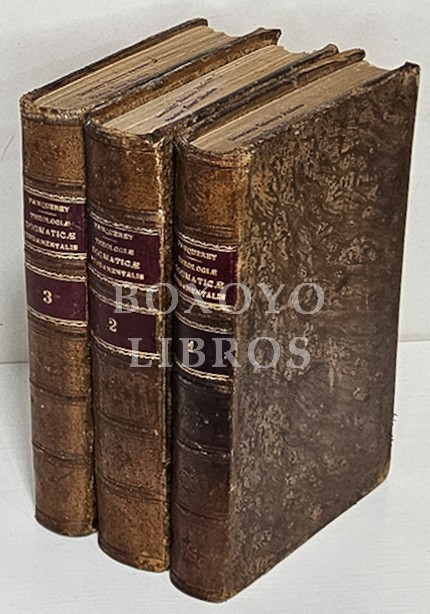 Synopsis Theologiae Dogmaticae Specialis, ad Mentem S. Thomae Aquinatis, hodiernis moribus accommodata. Tomus I-II-III