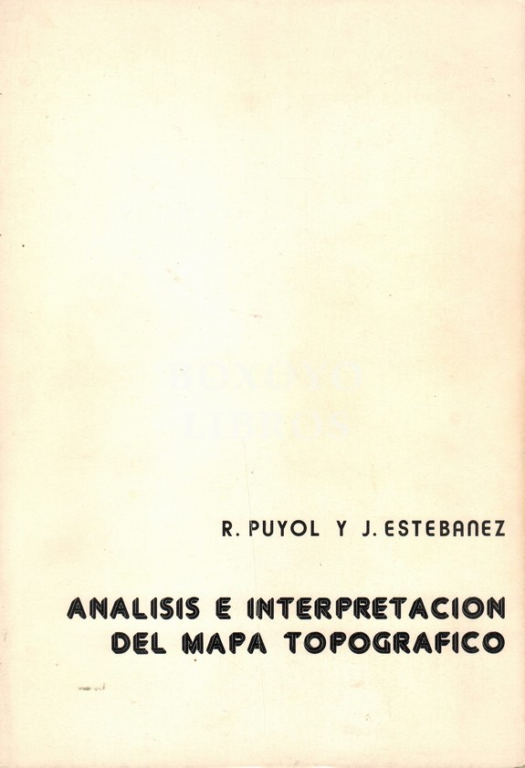 Análisis e interpretación del mapa topográfico
