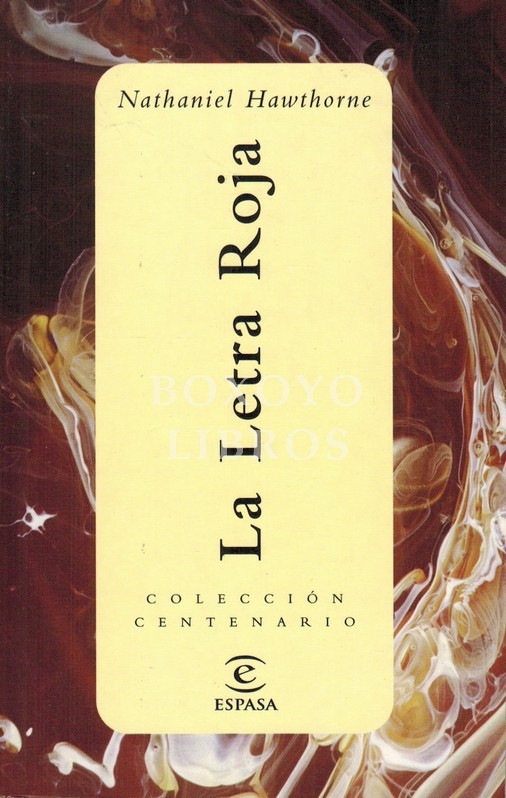 La letra roja