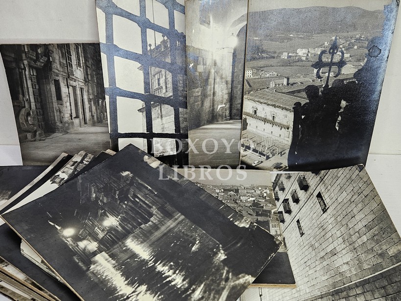 Fotografías antiguas de Santiago de Compostela. Monumentos y calles
