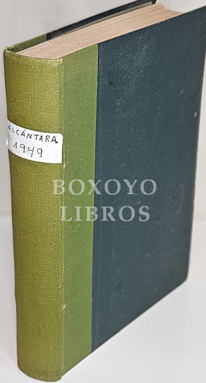 Alcántara. Revista Literaria. Números 15 a 26. Año V. Enero a Diciembre 1949