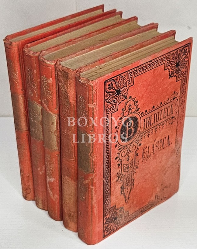 Décadas de la historia romana. Traducidas del latín al castellano por Francisco Navarro y Calvo. Tomos II, III, IV, V y VI