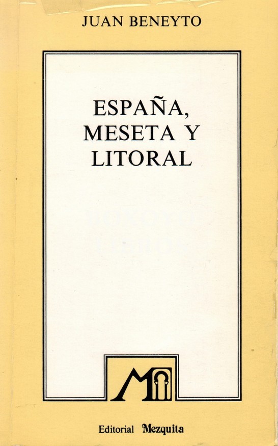 España, meseta y litoral