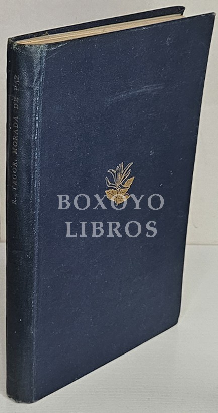 Morada de paz (Santiniquetan). La escuela de Rabindranaz Tagor en Bolpur, por W.W. Pearson (Traducción de Zenobia Camprubí Aymar y J. R. J. [Juan Ramón Jiménez])