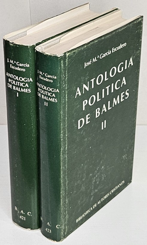 Antología política de Balmes I y II