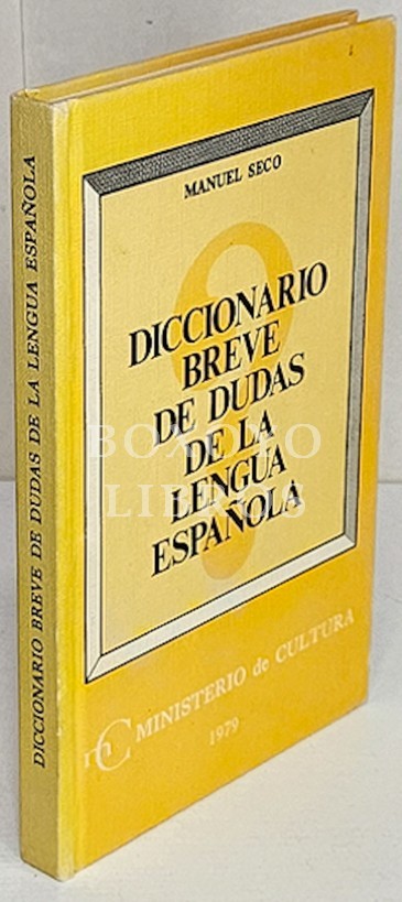 Diccionario breve de dudas de la lengua española