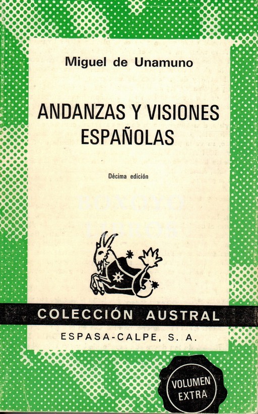 Andanzas y visiones españolas. Décima edición