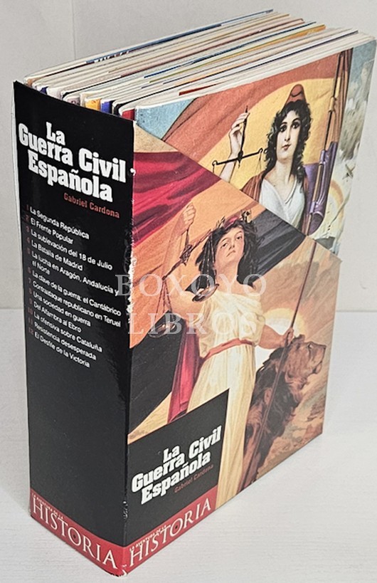 La Guerra Civil Española. 12 tomos con 13 DVDs