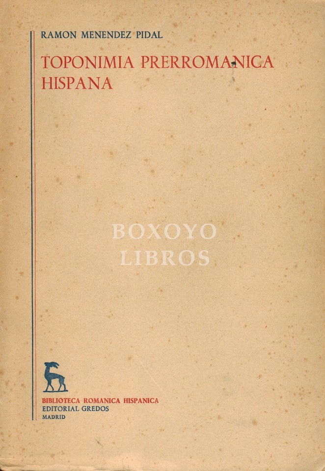 Toponimia prerománica hispana