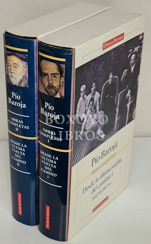 Obras completas I y II. Desde la última vuelta del camino. Memorias I y II. . Edición dirigida por José-Carlos Mainer. Revisión de textos por Juan Carlos Ara Torralba. Prólogos de José-Carlos Mainer y Biruté Ciplijauskaité. Nota editorial de Juan Carlos A