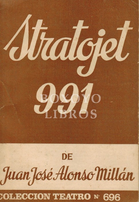 Stratojet 991. Obra dramática en dos actos