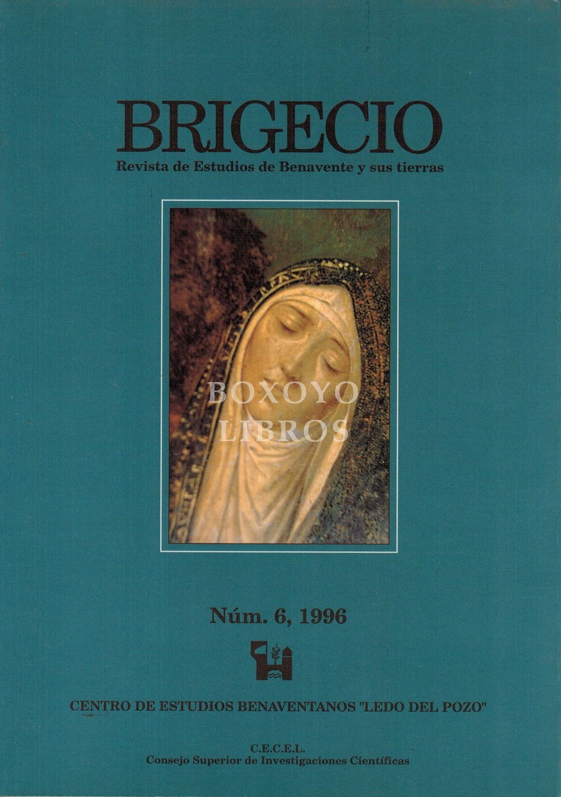 Brigecio. Revista de Estudios de Benavente y sus tierras. Núm. 6, 1996