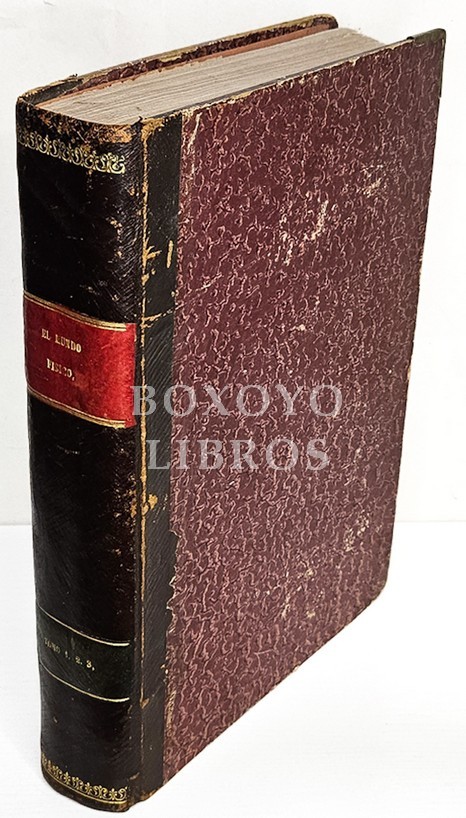 El mundo físico. Traducción de d. Manuel Aranda y Sanjuán. GRavedad, gravitación, luz. calor, electricidad, magnetismo, etc., ilustración compuesta de numerosas viñetas intercaladas en el texto. Tomos primero, segundo y tercero