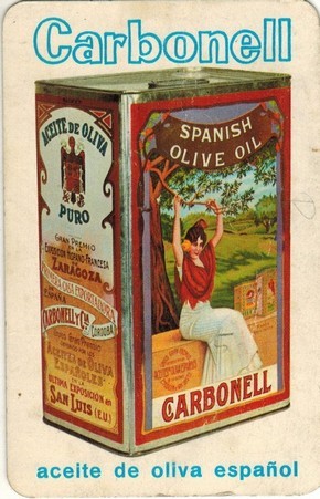 Calendario de bolsillo 1966. Carbonell. Aceite de oliva español
