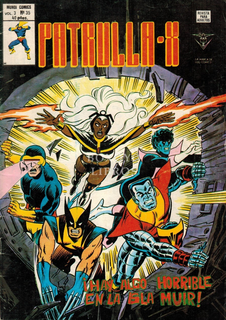 Patrulla-X. Vol. 3. nº 35. ¡Hay  algo horrible en la Isla Muir!/ ¡Qué afilados son los dientes de la serpiente!