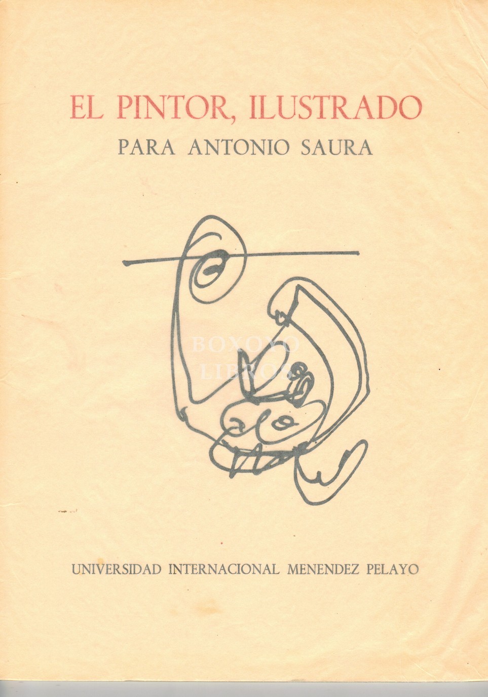 El pintor ilustrado. Para Antonio Saura