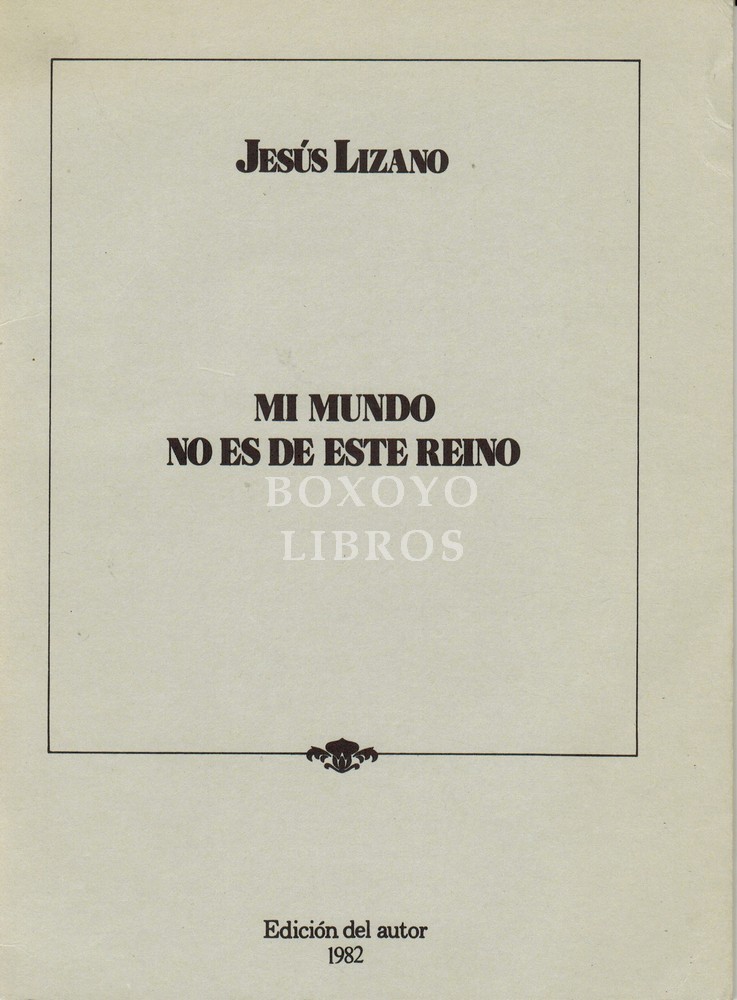 Mi mundo no es de este reino