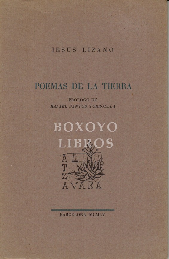 Poemas de la tierra. Prólogo de Rafael Santos Torroella