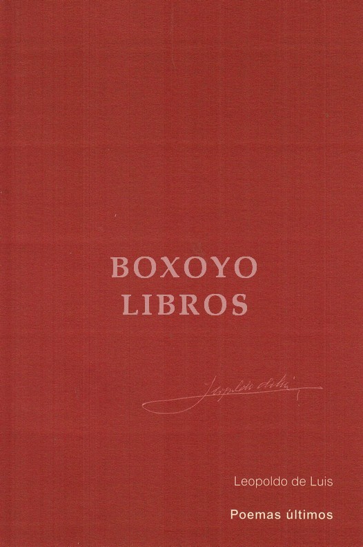 Poemas últimos