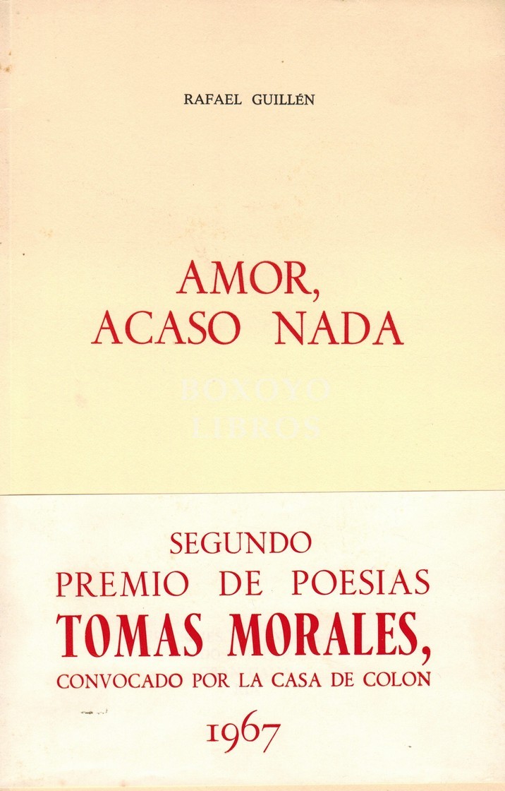 Amor, acaso nada