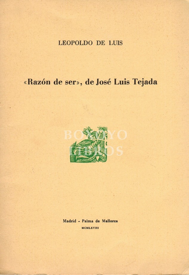 'Razón de ser', de José Luís Tejada