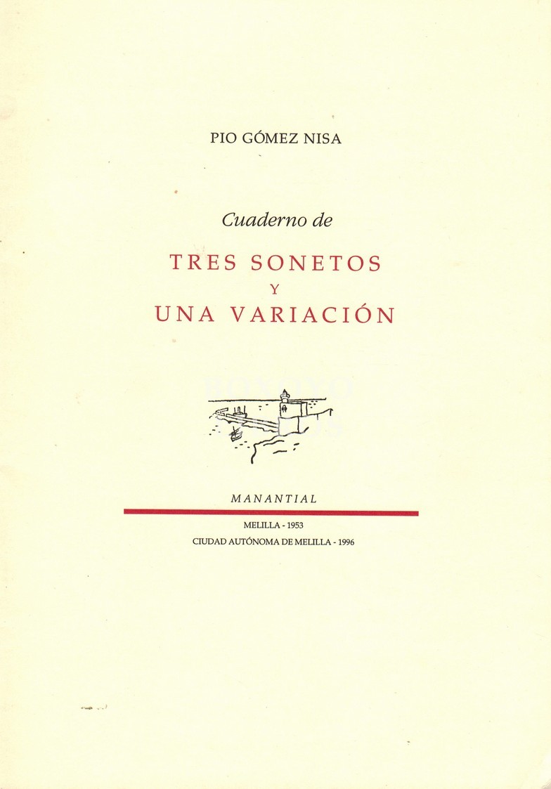 Cuaderno de Tres Sonetos y una Variación